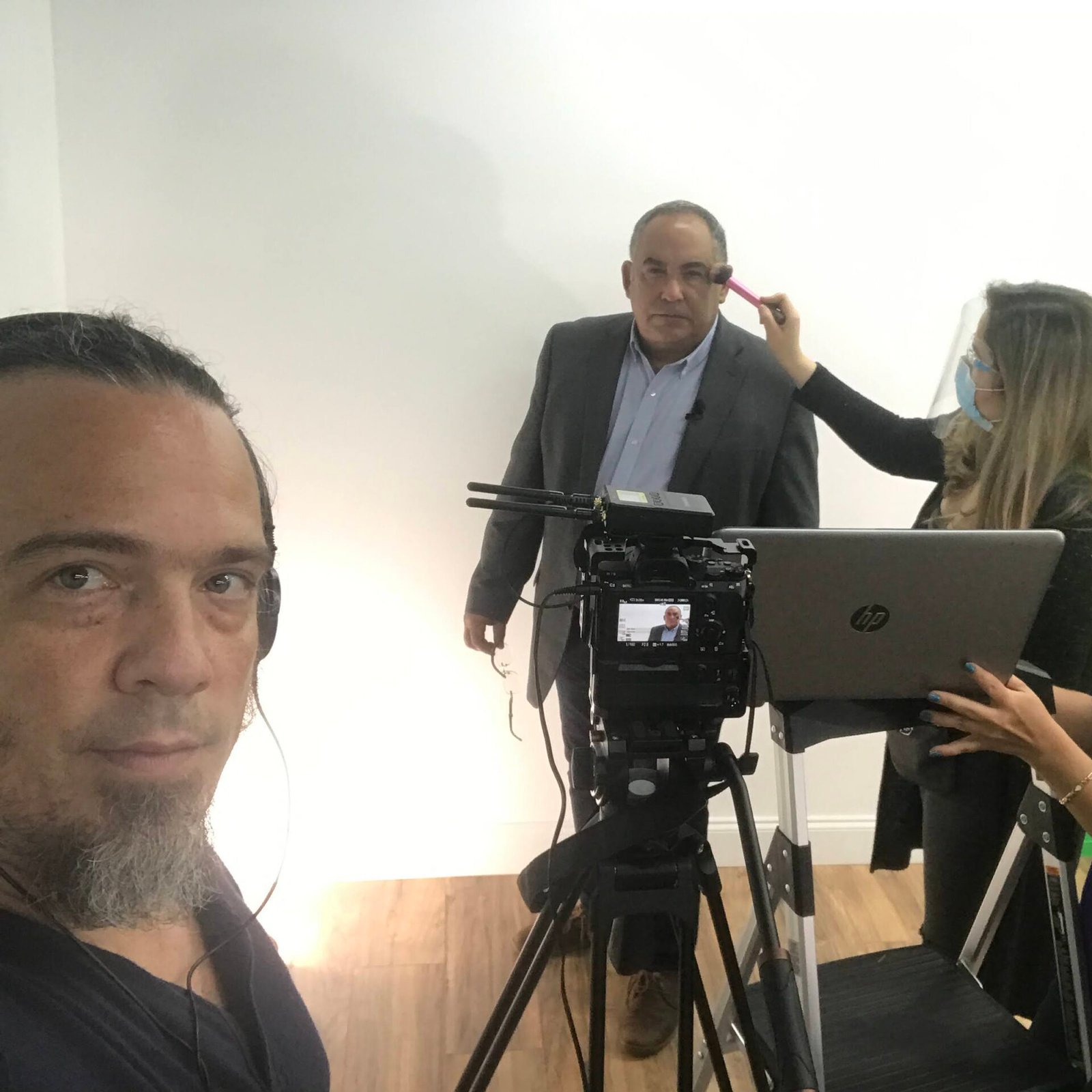 Behind the scenes
