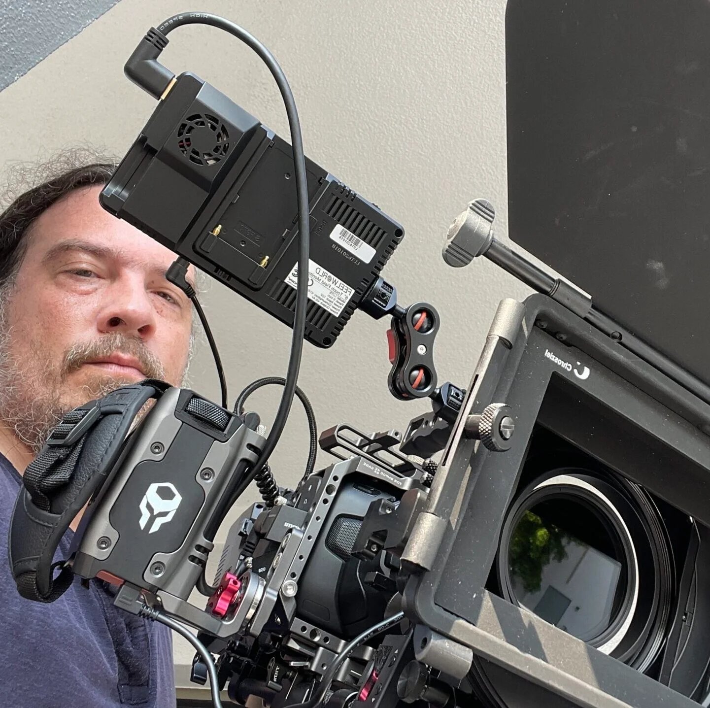 Behind the scenes