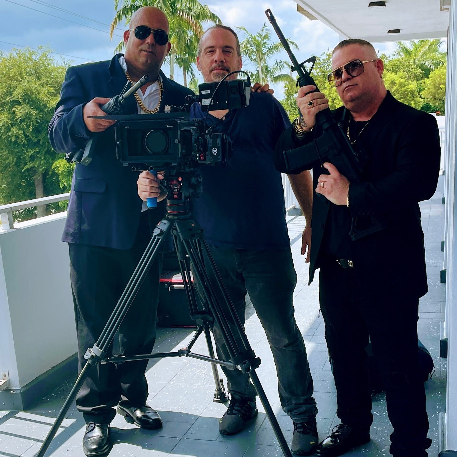 Behind the scenes